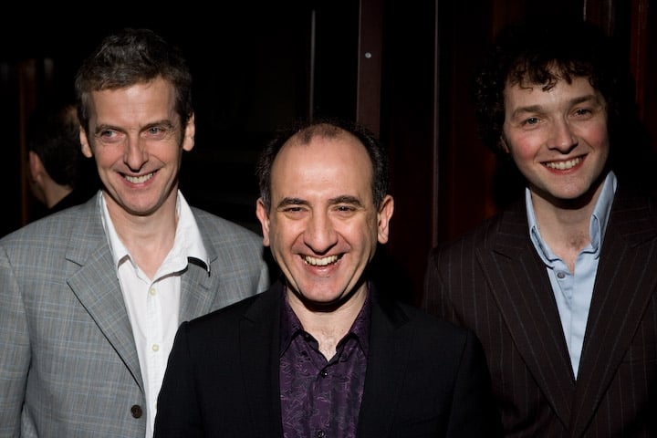 Peter Capaldi, Armando Iannucci and Chris Addison attended the opening gala of the Glasgow Film Festival in 2009. 