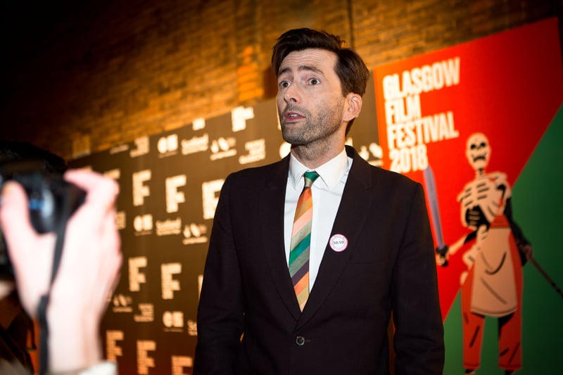 David Tennant attended the Glasgow Film Festival for the European premiere of the comedy You, Me And Him in February 2018. 