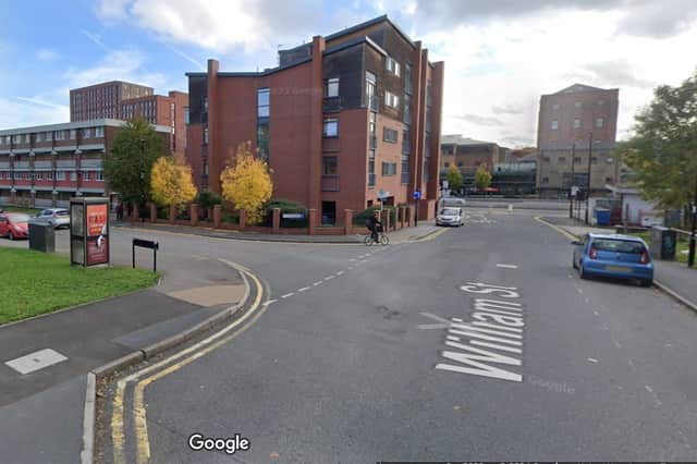 Picture shows Exeter Drive at the junction with William Street, near Ecclesall Road. Picture: Google