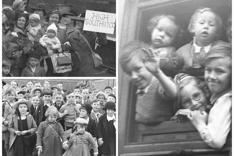 Young Wearside faces as they left home in 1939.