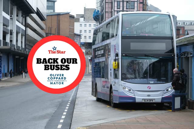 The Star and Mayoral Oliver Coppard is asking the Government and residents of South Yorkshire to Back Our Buses.