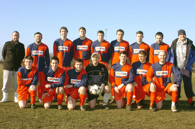 Flashback to 2010 when Oddies FC's team posed for this photo.