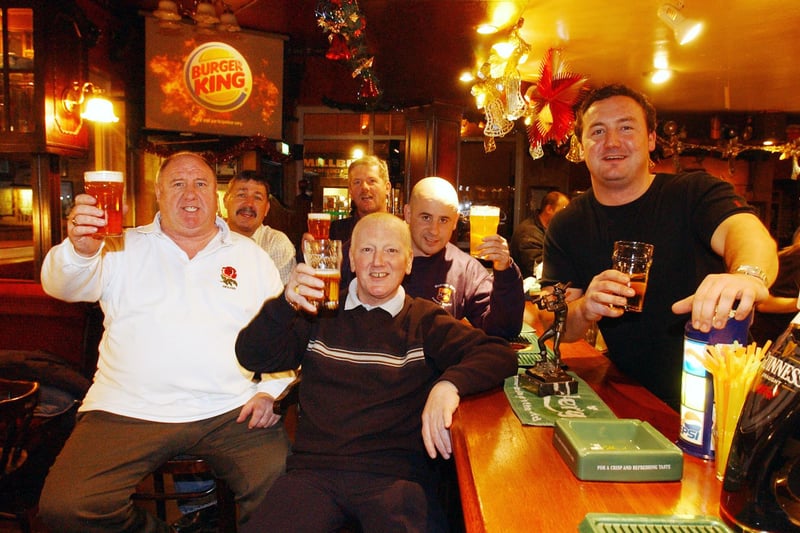 Customers at Oddies were raising a cheer at Christmas in 2003.