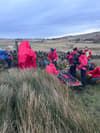 Walker saved by Edale Mountain Rescue Team in Hope Valley after sustaining 'painful' leg injury in fall