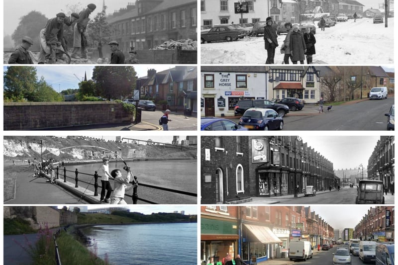 Well known streets through the decades.