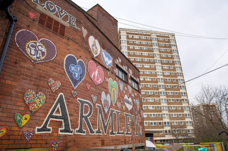 Armley and New Wortley recorded 159 anti-social behaviour crimes