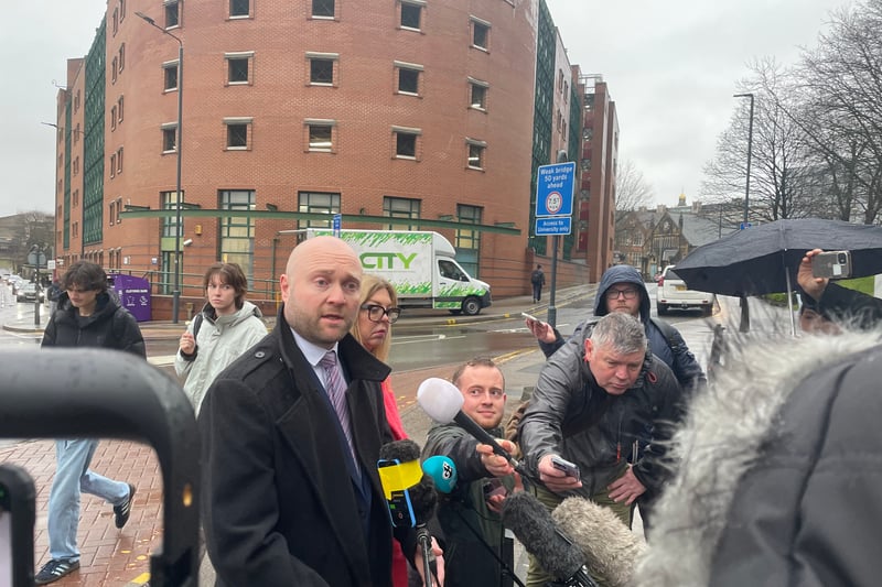 DCI Entwistle said that the baby may have been stillborn inside one of the cubicles - but police cannot "know anything for sure" until they have spoken to the baby's mother.