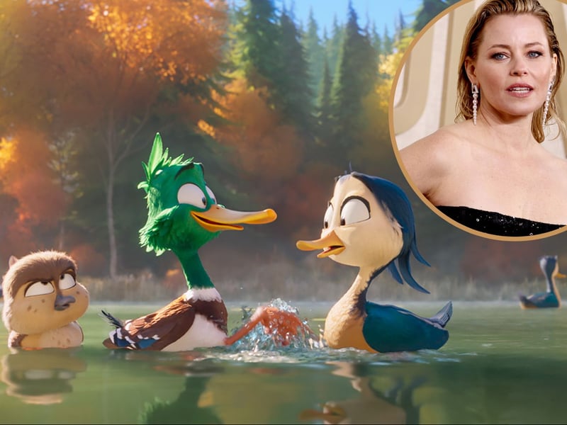 With voice acting talent including Elizabeth Banks (pictured), Migration was the seventh most popular cinematic treat for audiences in 2024. The film is available to stream for Sky Cinema customers. 