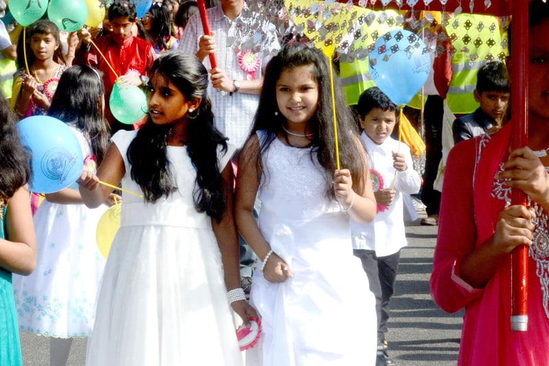 The Indian Catholic community in Sunderland held their annual celebration and street procession at St Josephs Church in 2014.