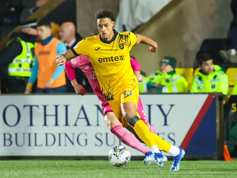 Yes, being the brother of Pompey's Kusini probably has a lot to do with the striker being mentioned. Scored five SPL goals over the second half of the season for Livingston.