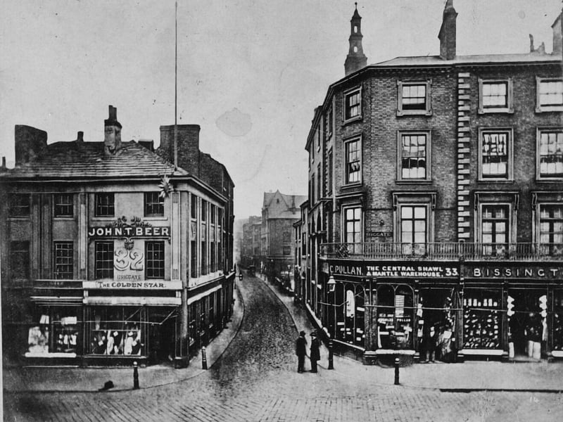 Boar Lane in March 1928.