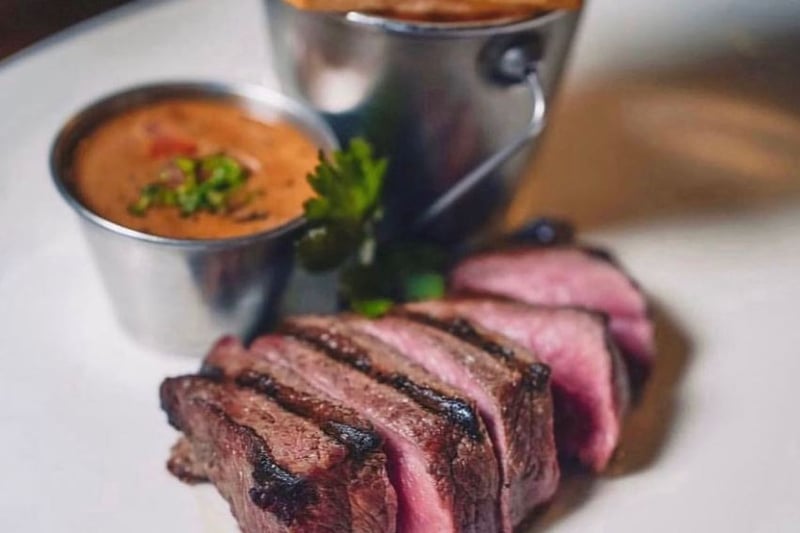 Take advantage of The McMillan's steak and wine for two deal every Monday to Wednesday where you can get two 8oz 28-day aged flat-iron steaks, two sides, two sauces and a bottle of wine for just £45 for two people.
