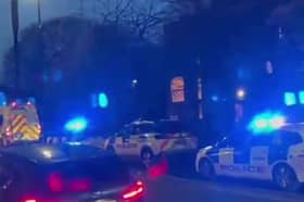 Police on Sharrow Lane, Sheffield, following a stabbing on Saturday, January 27. South Yorkshire Police said on Tuesday, January 30, that the 18-year-old victim is now in a 'stable' condition.