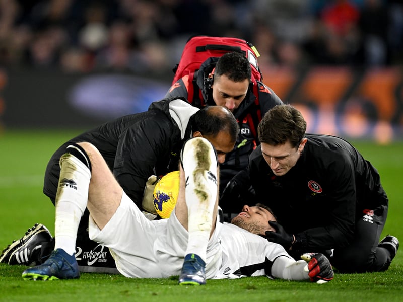 Feb 01: 'No. He's out, so the concussion rules kick into place, and we lose our goalkeeper for another 7 to 12 days, potentially. So, that's disappointing as well.'
