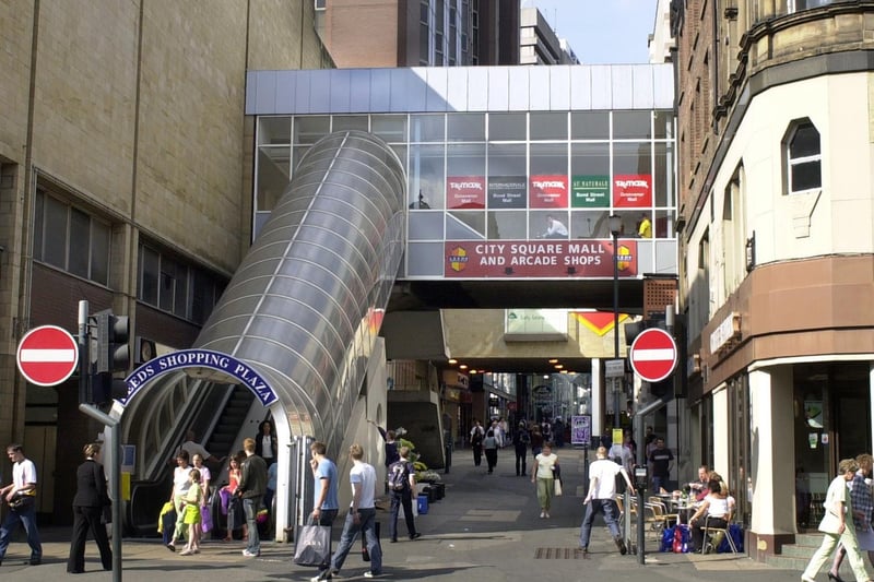 Remember this escalator  - affectionately nicknamed The Smartie Tube - at the Leeds Shopping Plaza on Albion Street?
