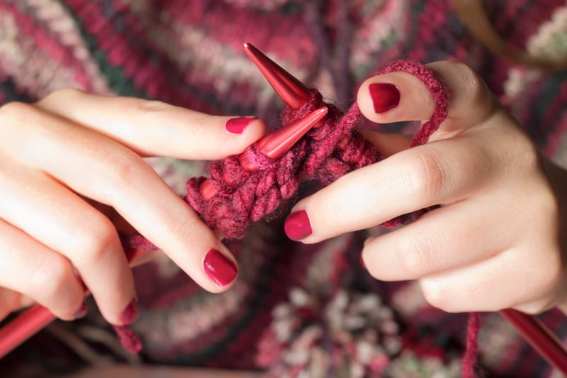 Knitting, sewing and crocheting have made the top 10 list with a vote of 17%. While the hobby used to be known as a hobby for the older generation, younger people have begun to take up the hobby.