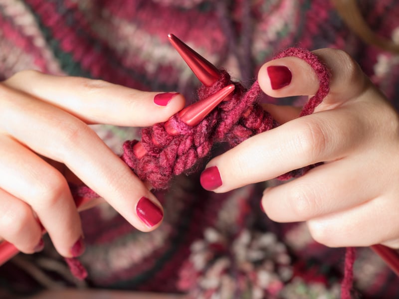 Knitting, sewing and crocheting have made the top 10 list with a vote of 17%. While the hobby used to be known as a hobby for the older generation, younger people have begun to take up the hobby.