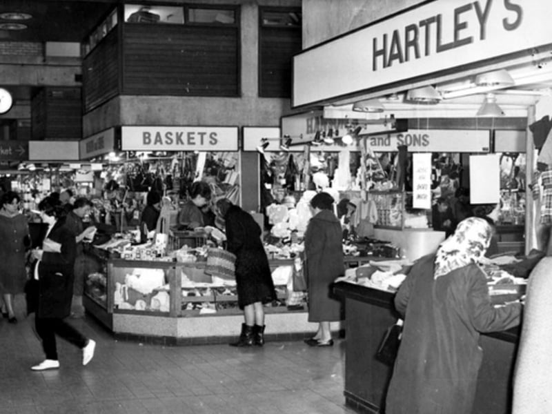 Dennis Greatbatch recalled Saturday afternoons at Castle Market, pictured, with a plate of thick seam tripe with lashings of salt and vinegar. "Turn around and have a plate if whelks at the sea food stall." he added