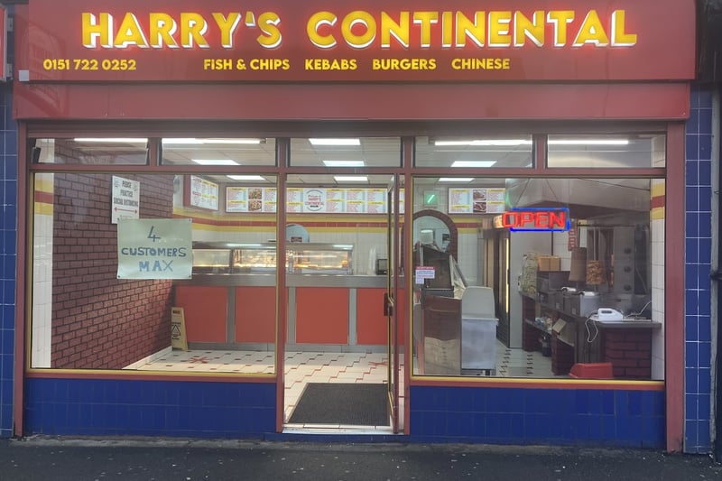 ⭐ Harry's Continental has a 4.3 out of five rating on Google from 260 reviews and was handed five stars by the Food Standards Agency in April 2022. 💬 One reviewer said: "Best fish and chips. Lovely Chinese meals also."📍High Street, Wavertree, L15 8JS.