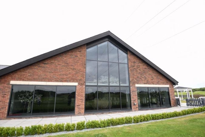 The Glass House on Dover Lodge Farm, Staining, is a newer veneue. It scores 4.6 out of 5 from 36 reviewers.