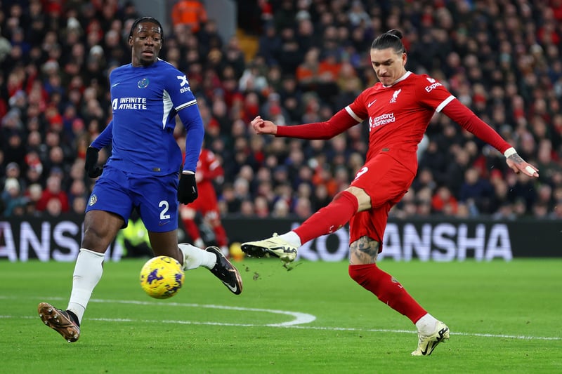 Nunez has been in great form and simply has to play given the chaos he causes for opposition defences. Even off the left, it's a position he has played in the past and he's able to roam into the centre because Liverpool's front three regularly interchanges. 