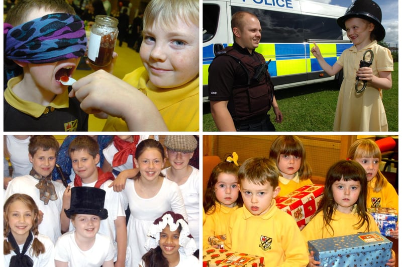 Nine great reminders of the fun the children have at Fatfield School.