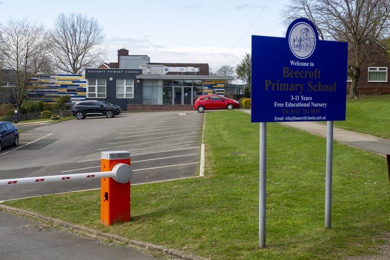 Beecroft Primary School, located in Eden Way, Kirkstall, was rated Outstanding in January 2024.