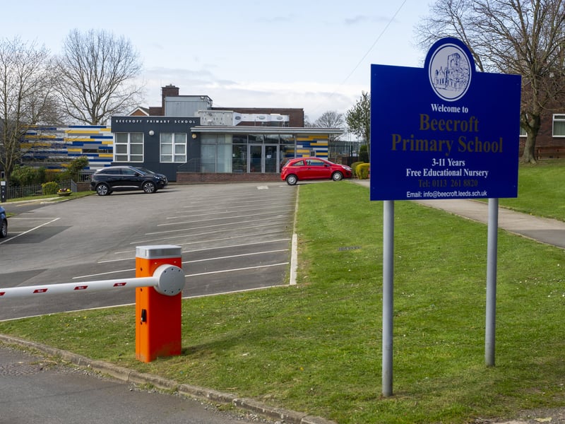Beecroft Primary School, located on Eden Way, Kirkstall, scored an overall rating of 'Very Good' and an average KS2 score of 109.