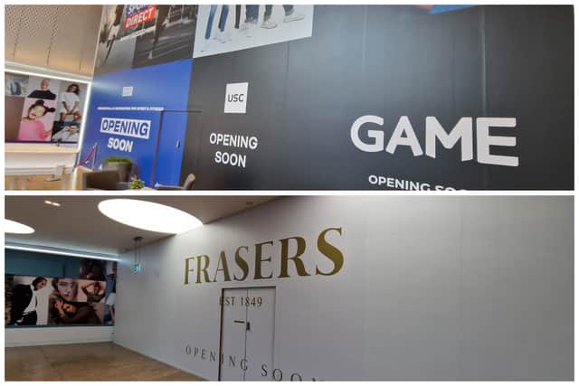 Sports Direct and Frasers are opening on The Avenue at Meadowhall this year