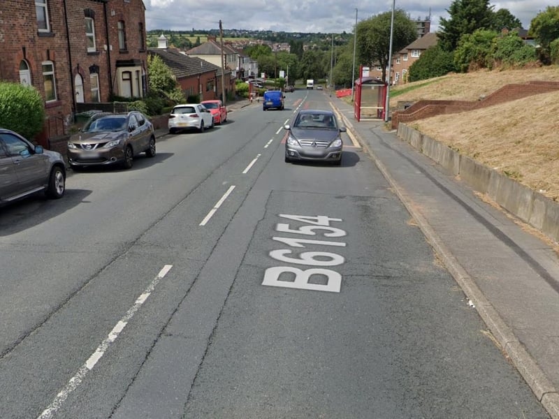 Waddah Mobayed said: "On Tong road just before turning to back lane."