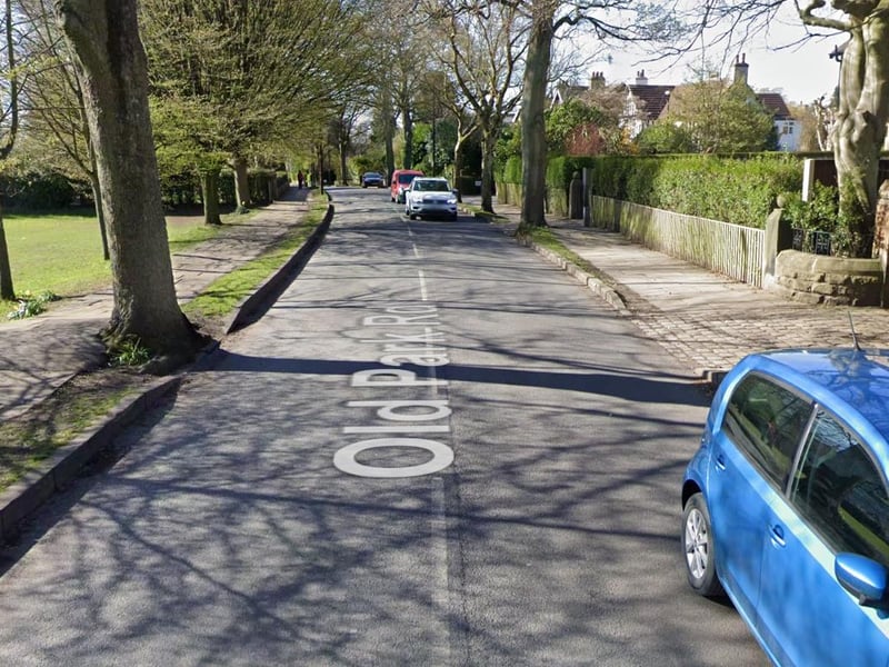 Ian Ludlow said: "Pretty much everywhere but especially Old Park Road."