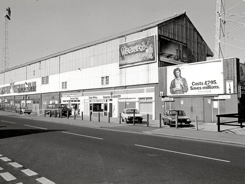 The old stadium