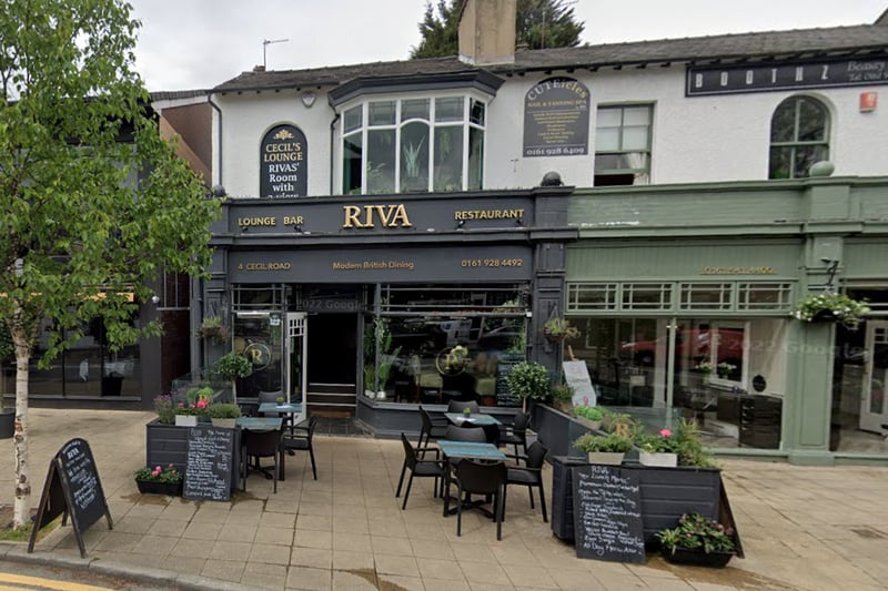Riva in Hale is rated 5/5 on Tripadvisor based on 333 reviews. One user commented: "Delicious and top quality food. Great atmosphere, excellent menu and friendly service. We’ll definitely be back and would highly recommend to anyone."