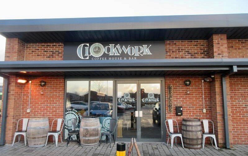 The Clockwork Bar is a great place to watch the Rugby in the afternoon - if you don't fancy a drink, you can always have a coffee!