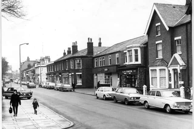 Church Road, Lytham looking towards the square near the junction with Agnew Street