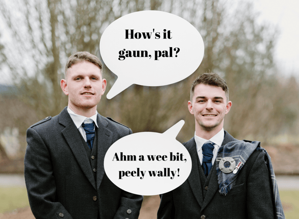 Here are 16 of the best Scottish phrases ever. Cr. Getty Images/Canva Pro.