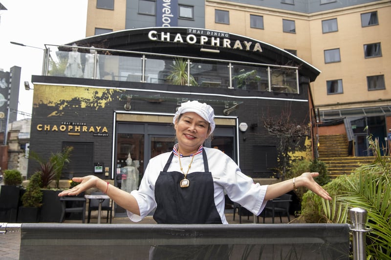 Chaophraya, located in Swinegate, has a rating of 4.3 stars from 1,198 Google reviews. A customer at Chaophraya said: "Dishes prepared to a high quality. Generous portions. Would strongly recommend the pork skewers served with that delicious sauce. Excellent service and a well decorated restaurant, suitable for a special night out."