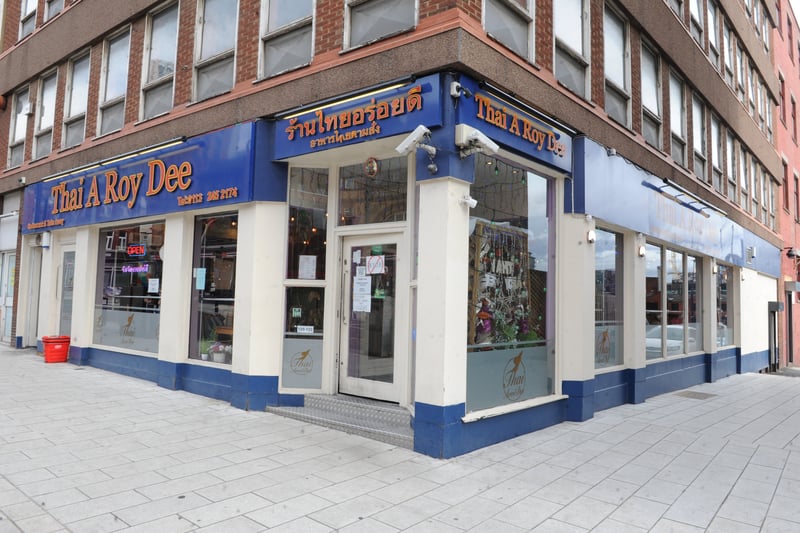 Thai A Roy Dee, located in Vicar Lane, has a rating of 4.5 stars from 1,616 Google reviews. A customer at Thai A Roy Dee said: "You can eat the taste of Thailand in Leeds. It is very close to the taste of Thailand and very delicious. This is my third visit and the quality has been maintained every time. There are also very discounted lunch menus."
