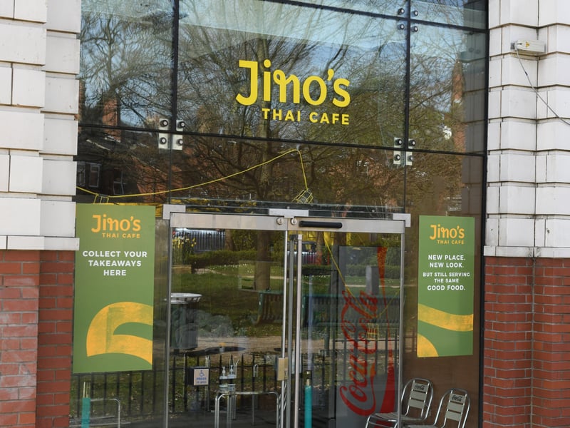 Jino's Thai Cafe, Headingley, has a rating of 4.5 stars from 638 Google reviews. A customer at Jino's said: "Dinner was really lovely, very tasty, and the service impeccable. Everyone was super nice to us! You can bring your own wine which made the experience even better!"