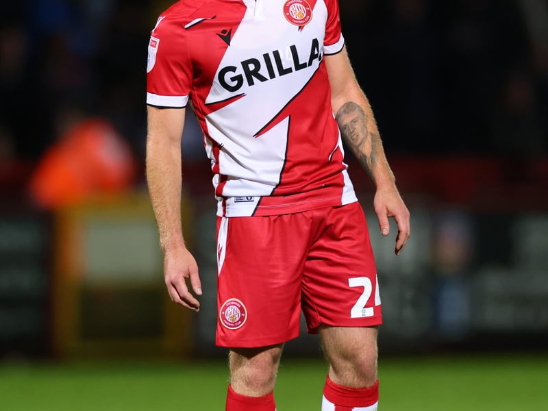 He was part of the warm-ups last week but wasn't in the match-day squad. 