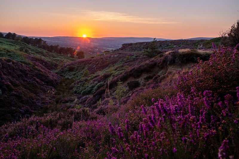 Proposing to your significant other with a beautiful sunset of Ilkley Moor as the backdrop might be the best decision you will ever make. The walk up is definitely worth it for these views.