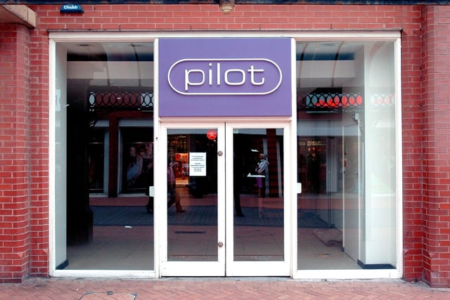 This was Pilot clothes shop in Houndshill 