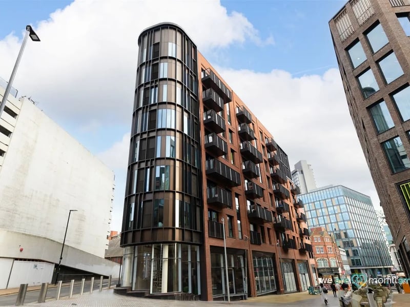 A modern apartment right in the centre of the Heart of the City development is being sold. (Photo courtesy of Zoopla)