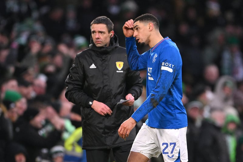 Rangers' Balogun was taken off injured against Livingston and missed the midweek win over Aberdeen but could return to the side within 7-10 it has been reported after a positive diagnosis on his facial injury.