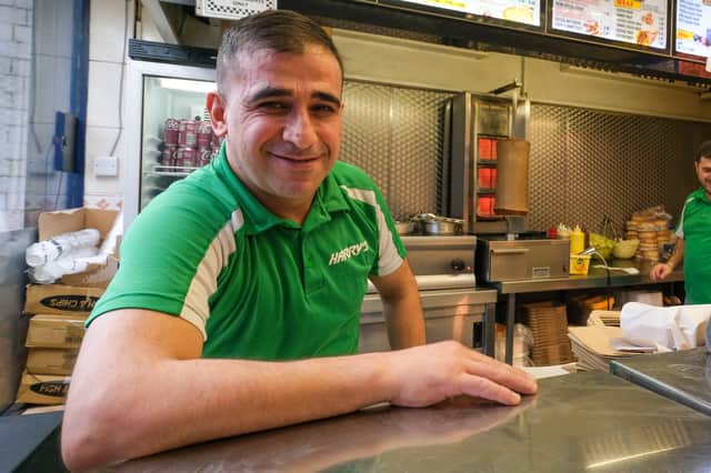 Mehmet at Harry's Fish Bar, in Wostenholm Road, has been serving Sharrow from his corner near the Lansdowne Estate for the best part of 23 years.