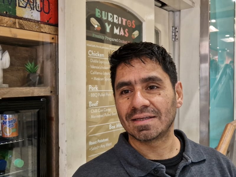 Burritos Y Mas, popular Sheffield city centre takeaway, has opened a sit down restaurant in Broomhill. Pictured ism owner Hector Hernandez  Picture: Dean Atkins, National World