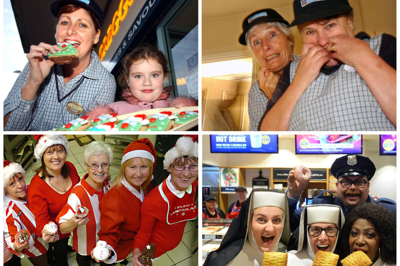 Tuck in to this selection of Greggs staff photos from the Echo archives.