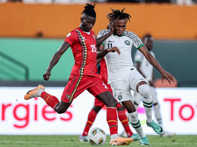 "He won 67% of his defensive duels in an AFCON game against Nigeria just a couple of weeks ago, with a pass completion of 90%," says the stat man. He was released by Besiktas recently and is available. A one-cap Portugal international who switched his allegiance to Guinea-Bissau this year, he counts Barcelona, Lille and Feyenoord among his old clubs.
