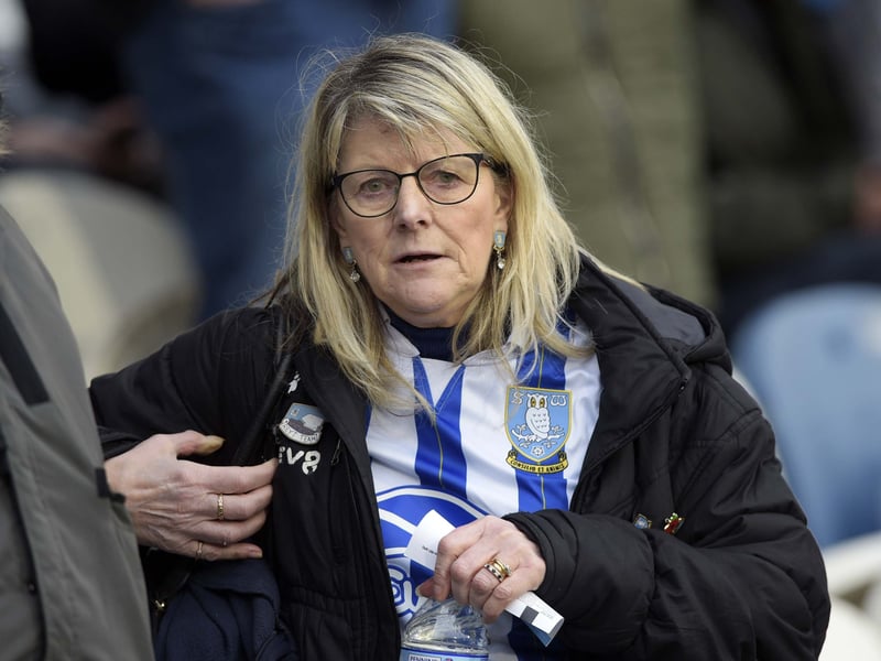 Sheffield Wednesday fans at Huddersfield Town away