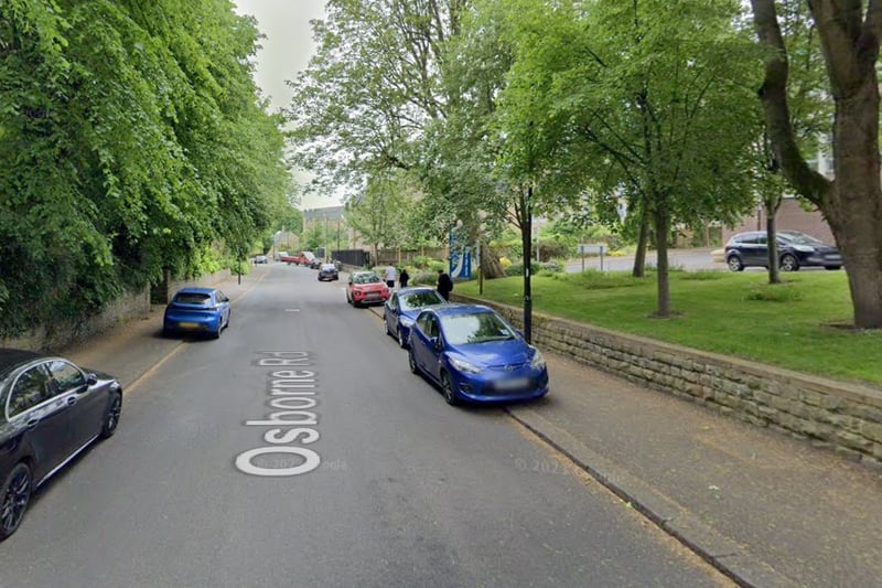 The joint seventh-highest number of reports of violence and sexual offences in Sheffield in December 2023 were made in connection with incidents that took place on or near Osborne Road, Nether Edge